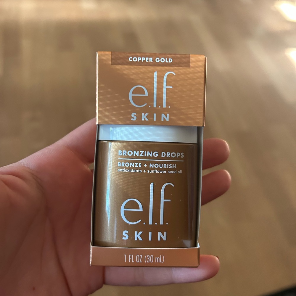 Skin Copper Gold Bronzing Drops